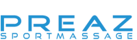 Preaz sportmassage logo_blauw